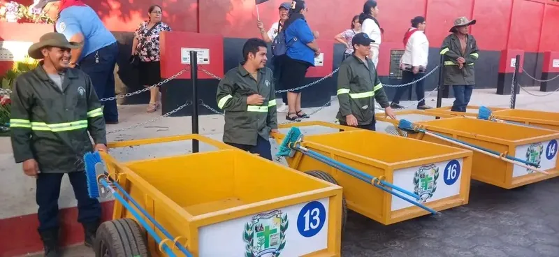 Nuevos equipos fortalecen atención y limpieza en el municipio de Dolores