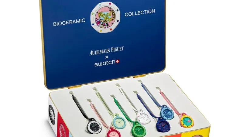 Swatch y Audemars Piguet presentan su colección Royal Pop tras semanas de filtraciones