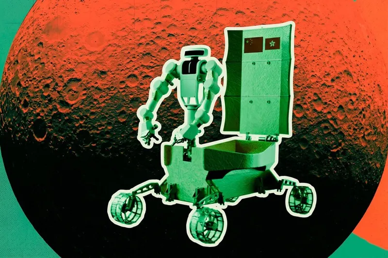 Mientras seguimos planificando cómo colonizar la Luna, China ya tiene un robot albañil para empezar a construir una base